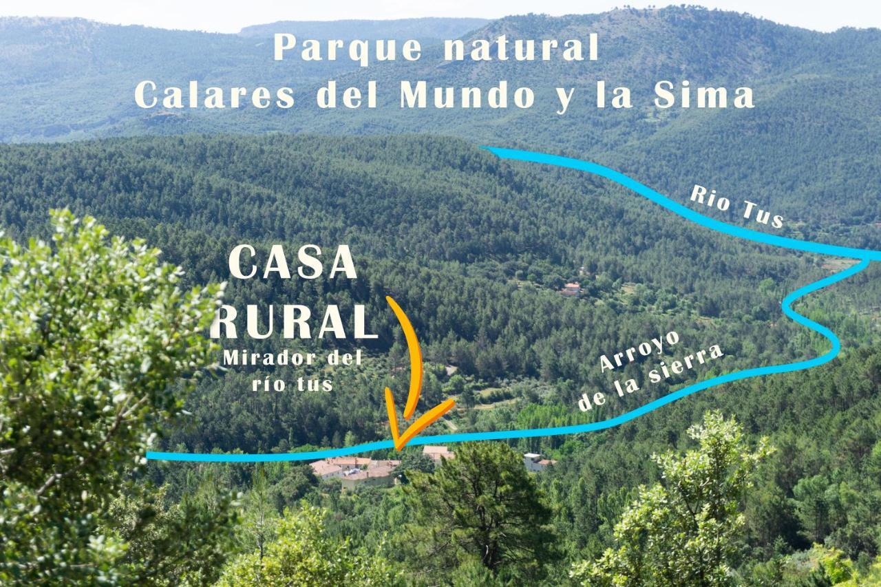 Casa Rural Mirador Del Rio Tus, En Йесте Екстериор снимка